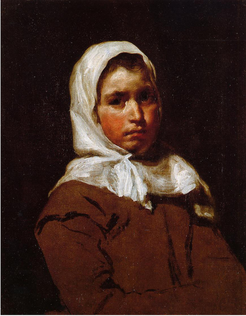 Velasquez peasant girl 50x64 copy